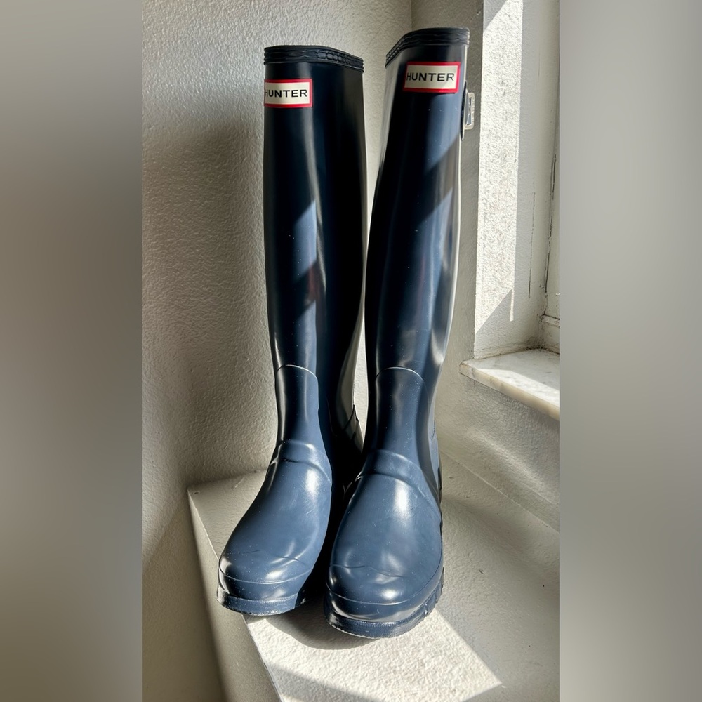 Hunter WMN ORG TALL GLOSS Rain Boots